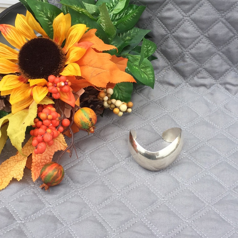 Vintage Sterling Silver Cuff